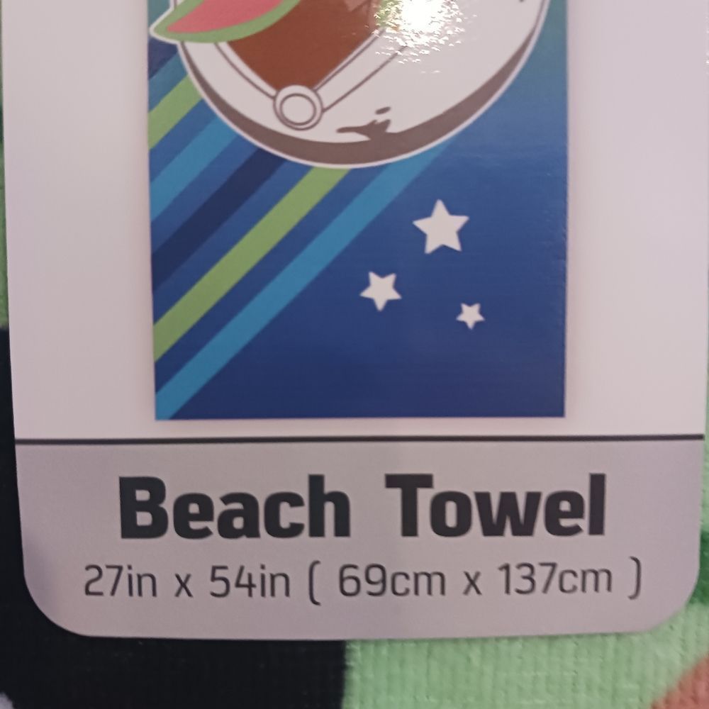 3 for 26 - New Star Wars Baby Yoda Beach Towel - Picture 5 of 5